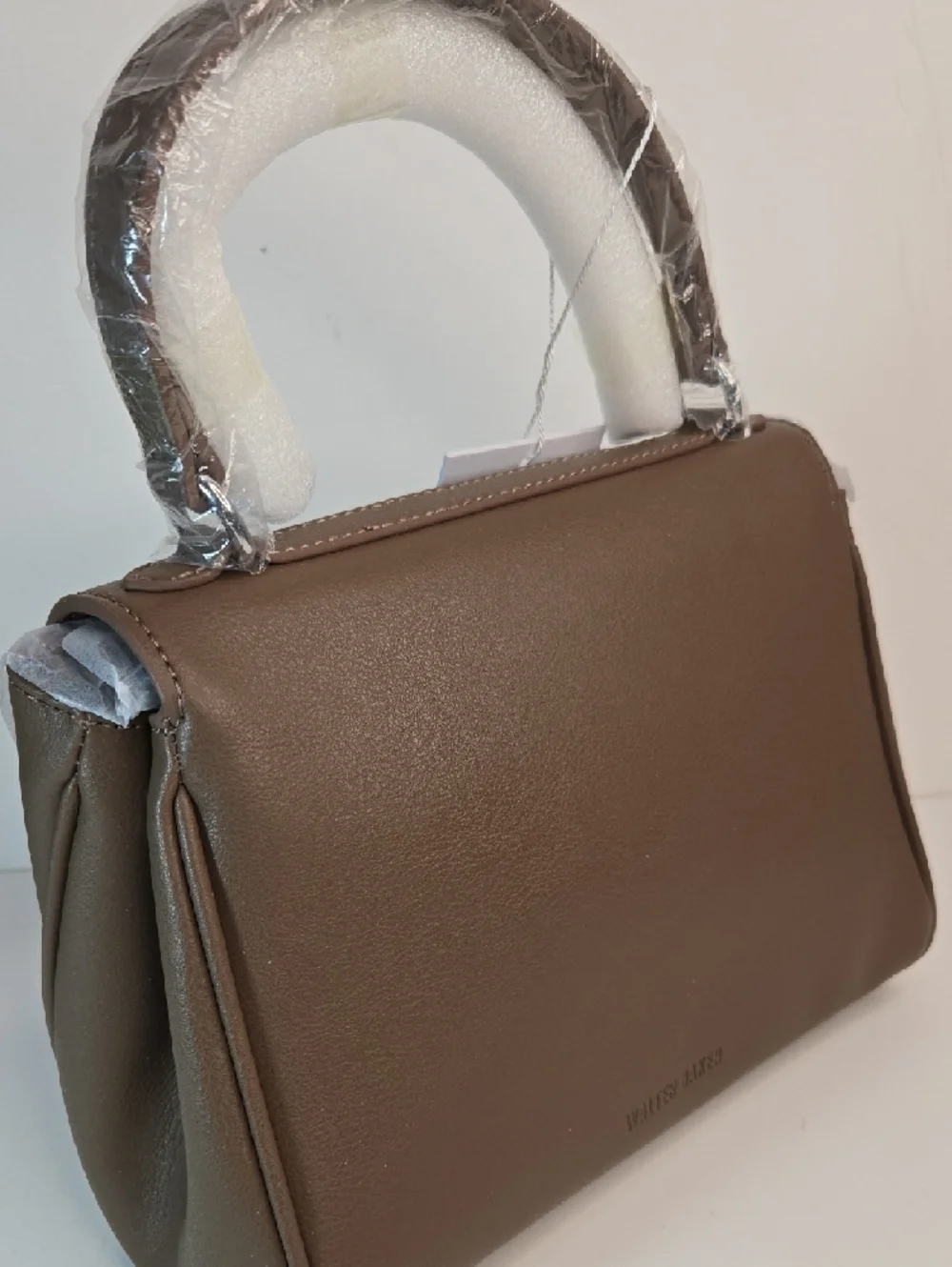Walter Baker Madeline Bag Handbag Purse Vegan Leather Petite Tan Brown NWT